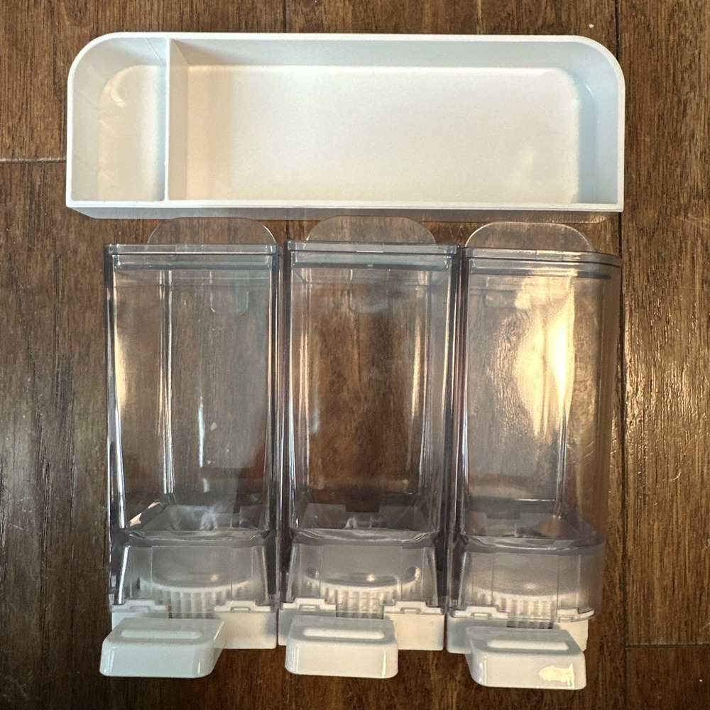 Cuisinart 45 ICE-45 Replacement Toppings Containers Lid Soft Ice Cream Maker